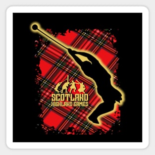 Scottish Highland Games Magnet